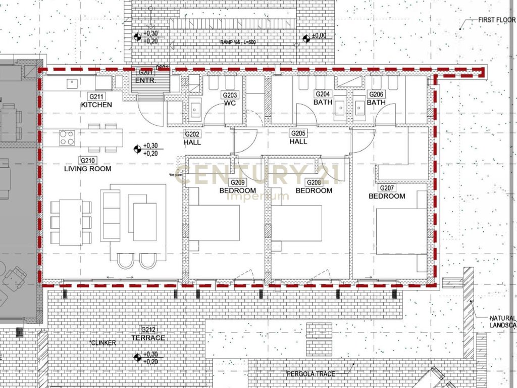 Apartament Luksoz 3+1+2 me Verandë të Madhe dhe Pishinë Private në Lura 5!