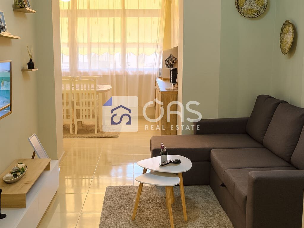 Jepet apartament me qera 1+1 ne Qender