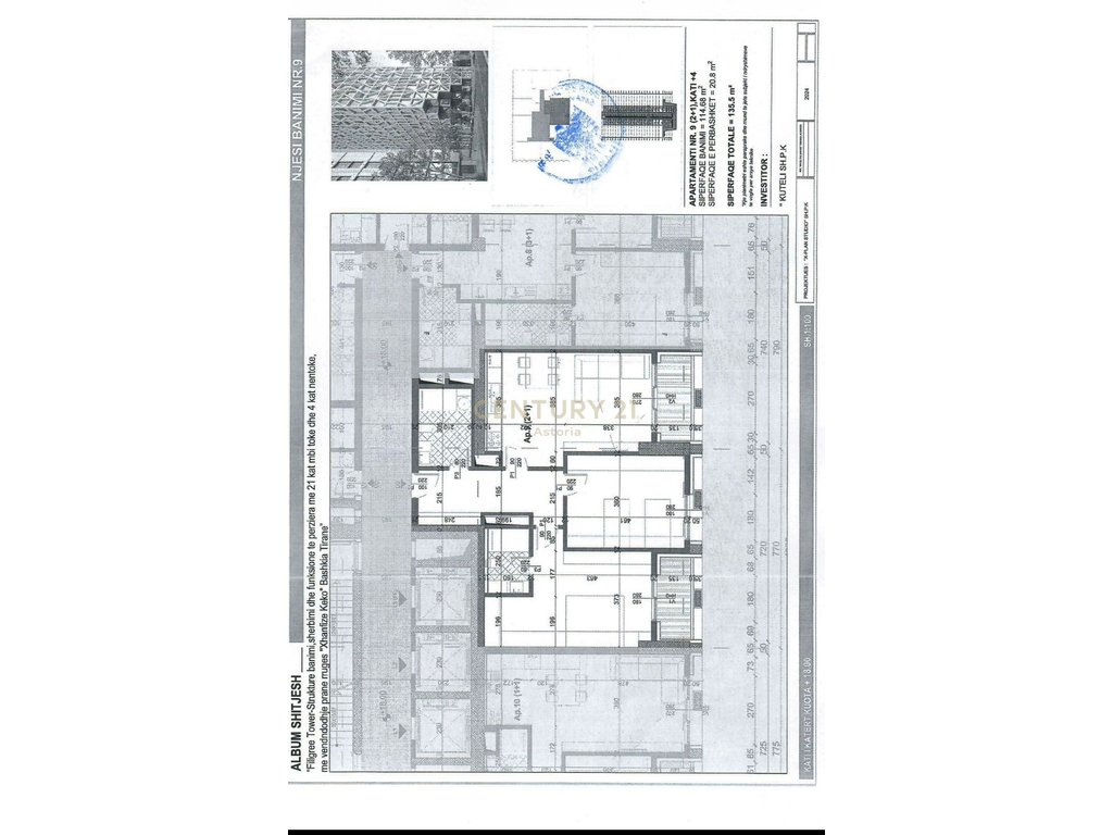 Apartament Modern 2+1+2 në Filigree Tower – Hapësirë, Komfort dhe Investim Elitar