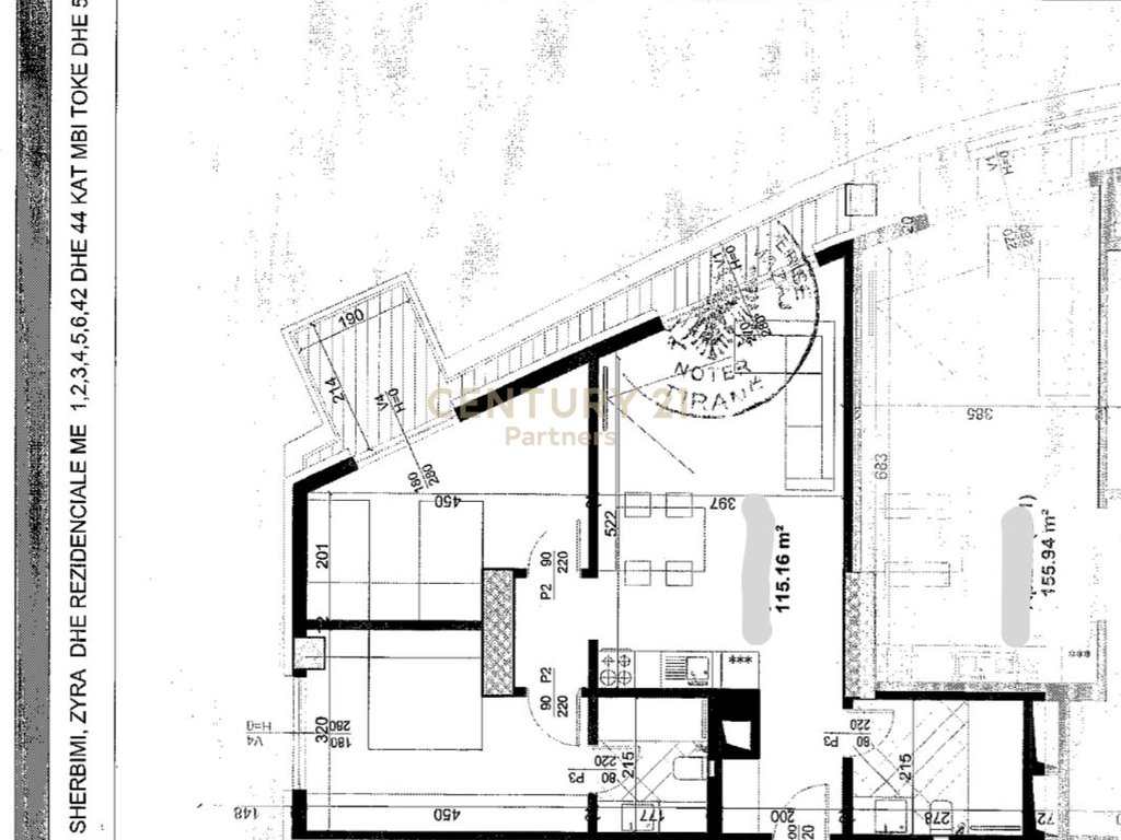 SHESIM APARTAMENT 2+1-KULLA PREMIUM THE 44, Rr "Dritan Hoxha"