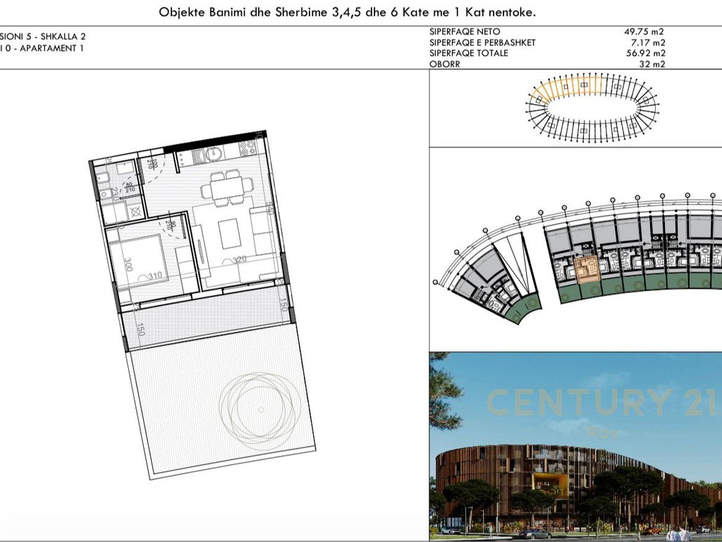 SHITET APARTAMENT 1+1 NE RESIDENCEN 'EON' !!!