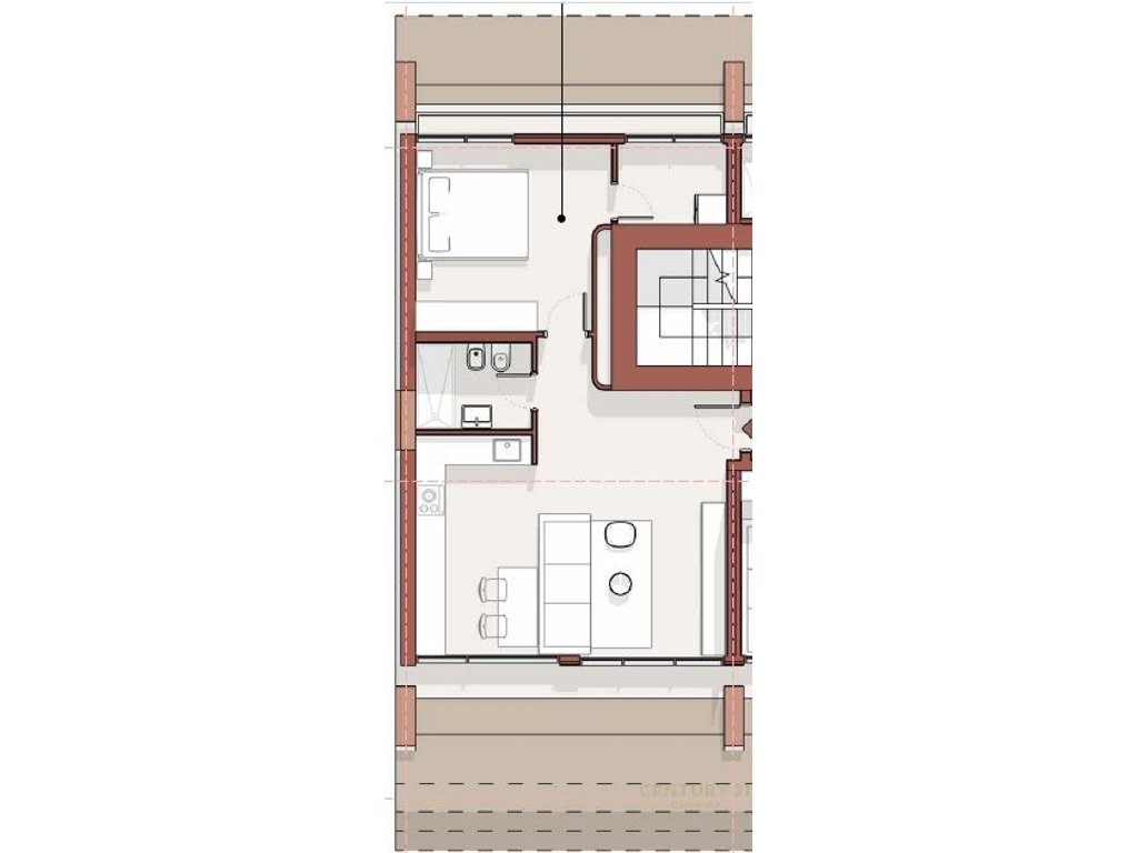 APARTAMENT 1+1 NE SHITJE  RESIDENCA LUKSOZE "ALTERA" - VLORE