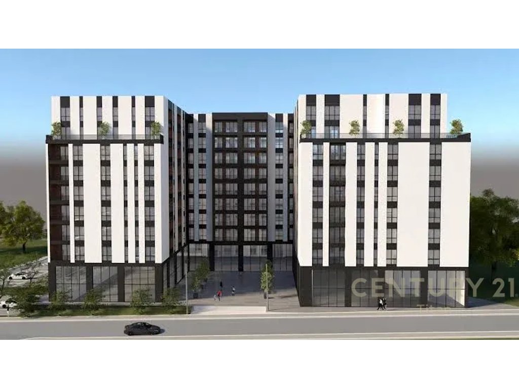 Shitet apartament 1+1, kompleksi Belfiore, buze rruge kryesore, Paskuqan!
