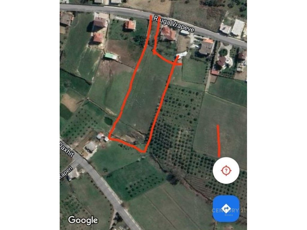 Tokë për Shitje në Farkë, Tiranë - 130EUR m2