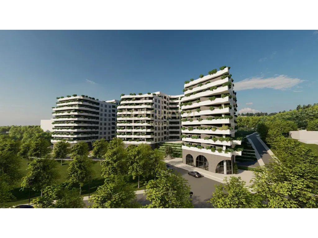 SHITET APARTAMENT 2+1+2 TEK ALUNA COMPLEX , PASKUQAN