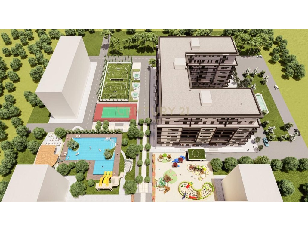 Shitet Apartament 1+1 me post në Golem – Rezidenca “Saeli Construction” ! ( pranohet makine )