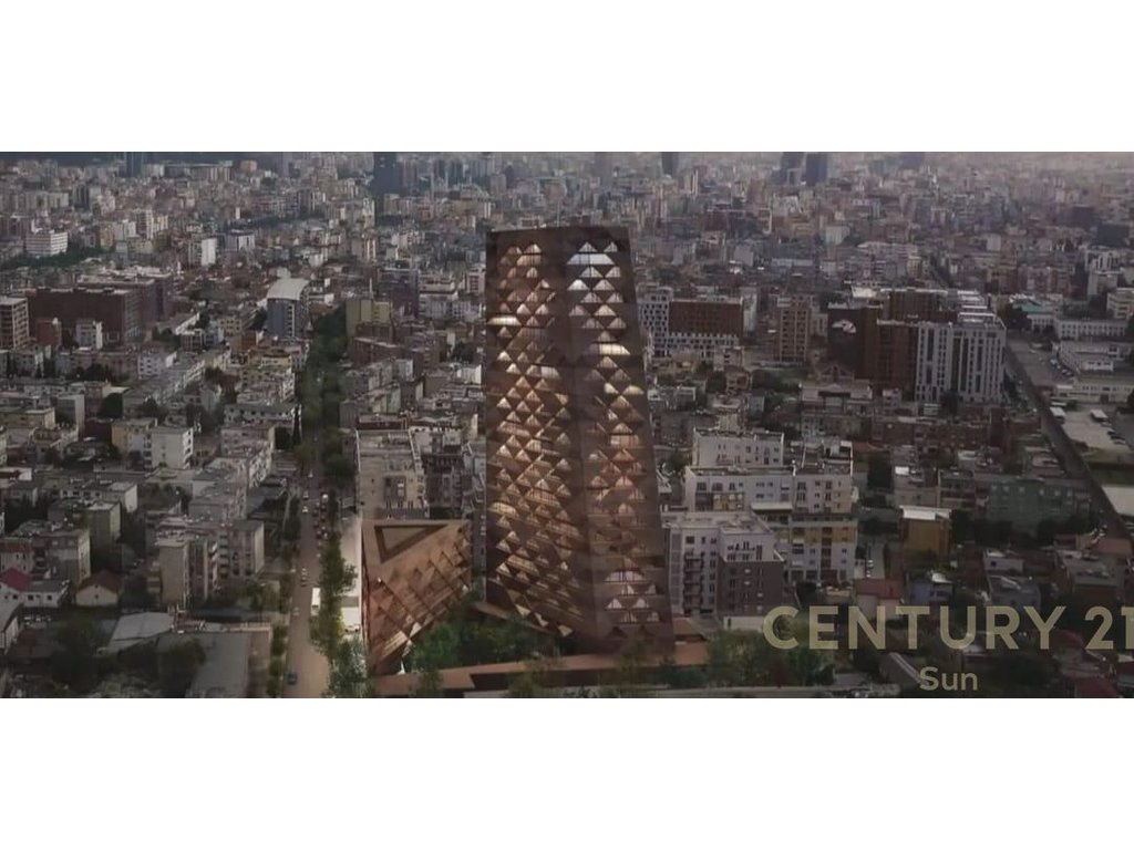 Shitet apartament 2+1+2 tualete te Tirana Tower me super çmim 1600 €m² !!!