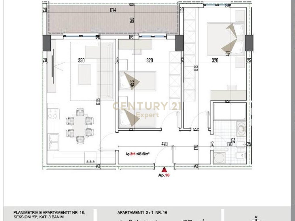SHITET APARTAMENT 2+1 NE PASKUQAN BUZE RRUGES KRYESORE