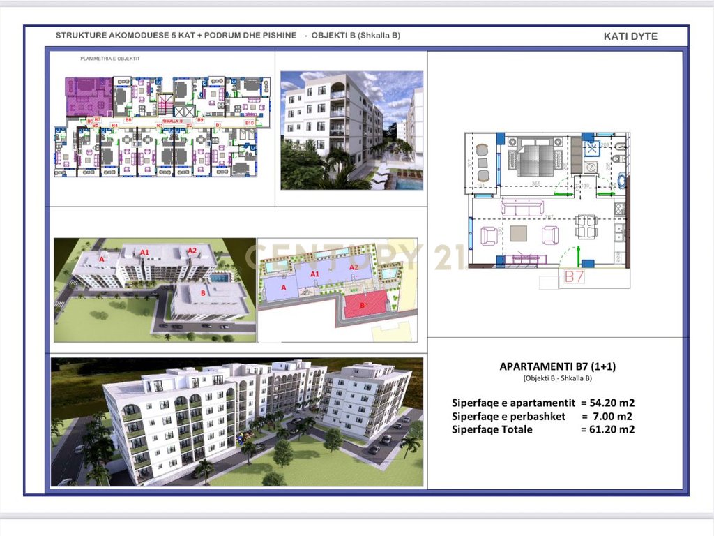 FILLUAN SHITJET! APARTAMENT 1+1NE REZIDENCEN ME TE RE NE GOLEM  !