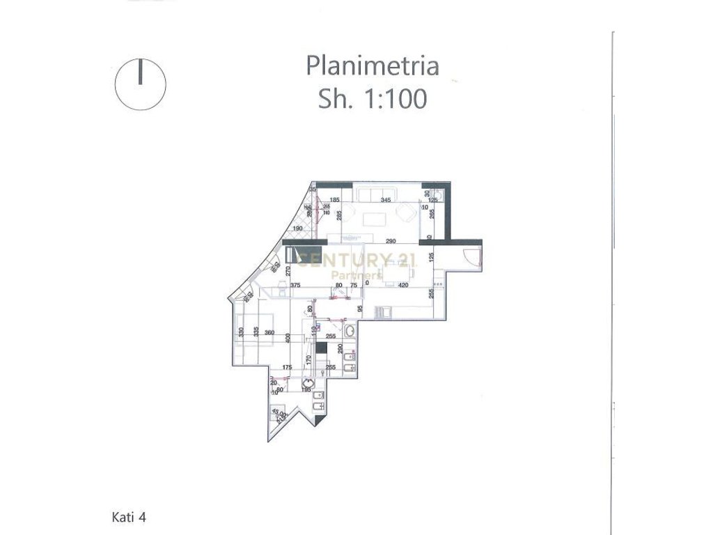 SHITET APARTAMENT 2+1+2 NE DON BOSKO!