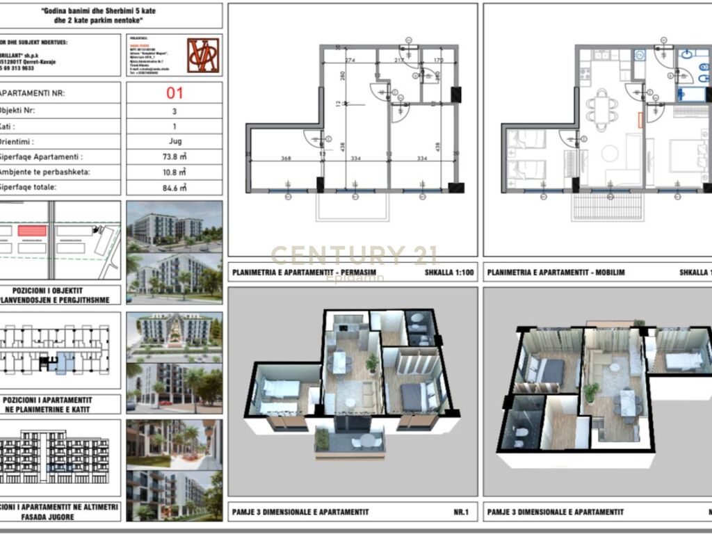SHITET APARTAMENT 2+1  NE QERRET TEK RESIDENCA ''PALM PARADISE''!!
MUNDESI PAGESE ME KESTE!