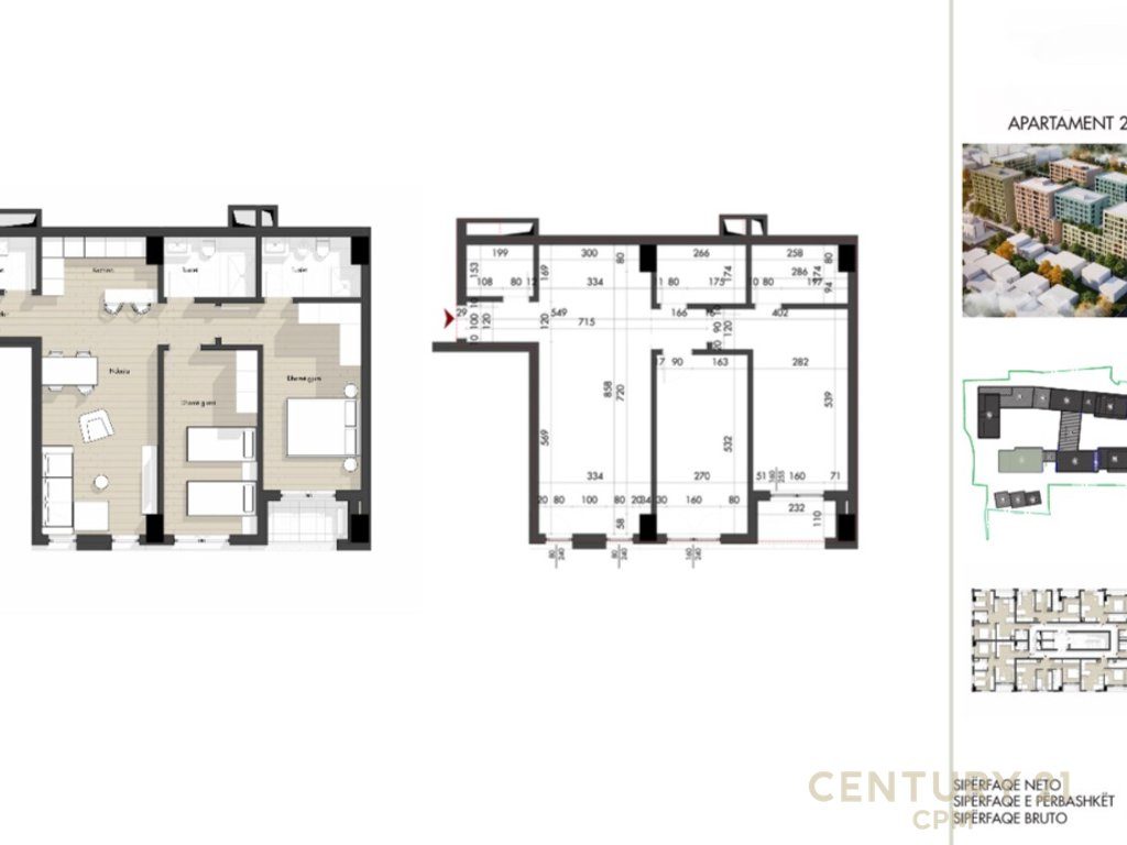 APARTAMENT 2+1+2 PER SHITJE TEK SPLENDOR RESIDENCE!