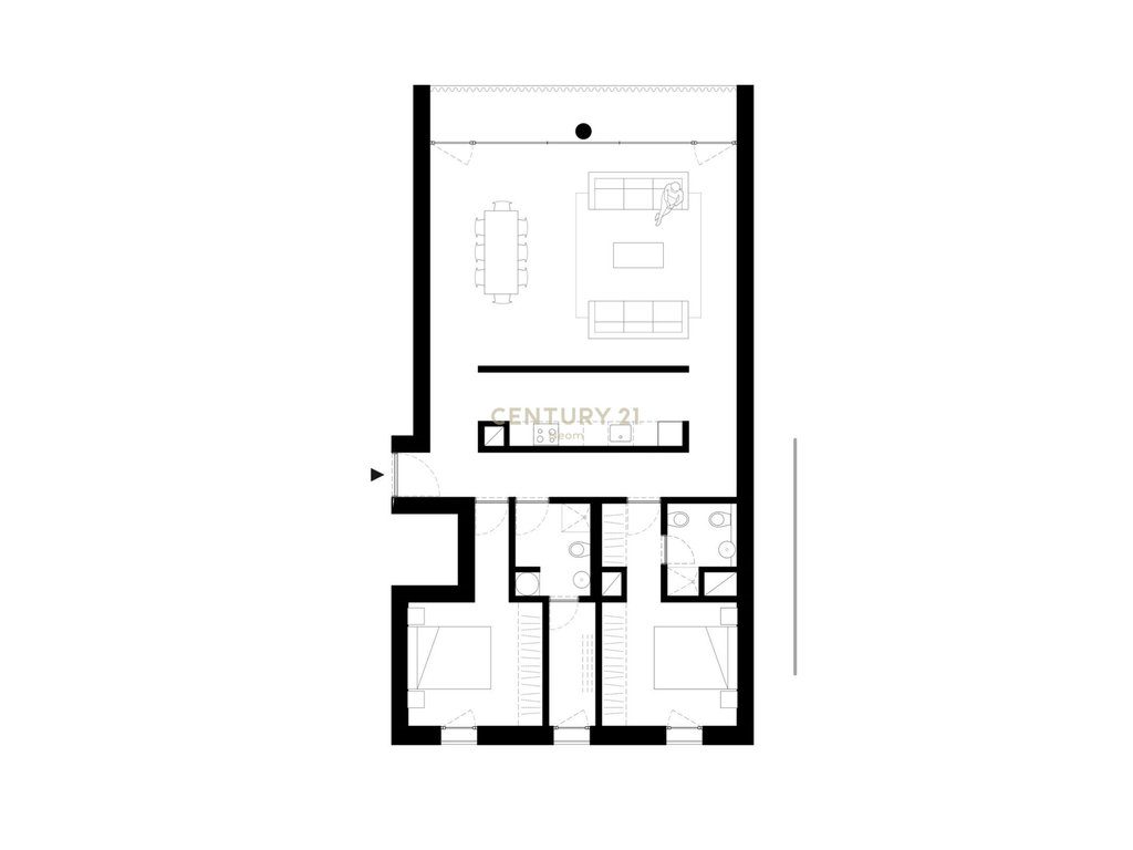 SHESIM APARTAMENT 2+1+2 + DEPO NE "BY LONG HILL" REZIDENCE NE MJULL-BATHORE.