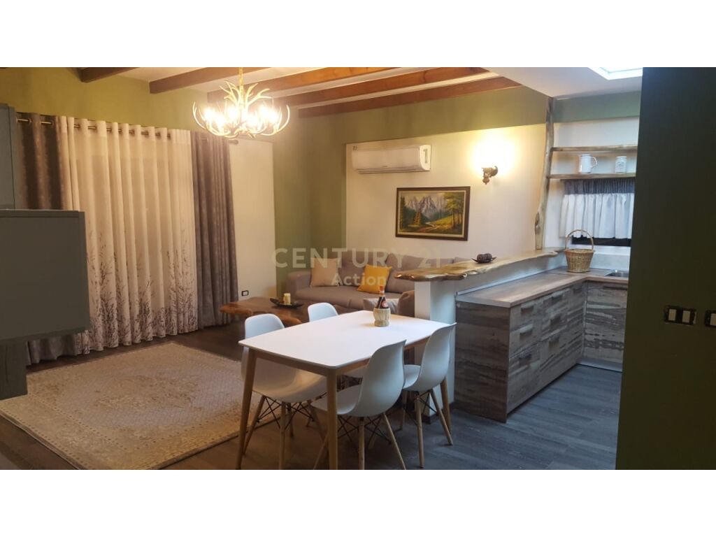 ✨ Jepet me qira apartament modern 2+1 pranë Liqenit të Thatë, në fund të rrugës Peti.