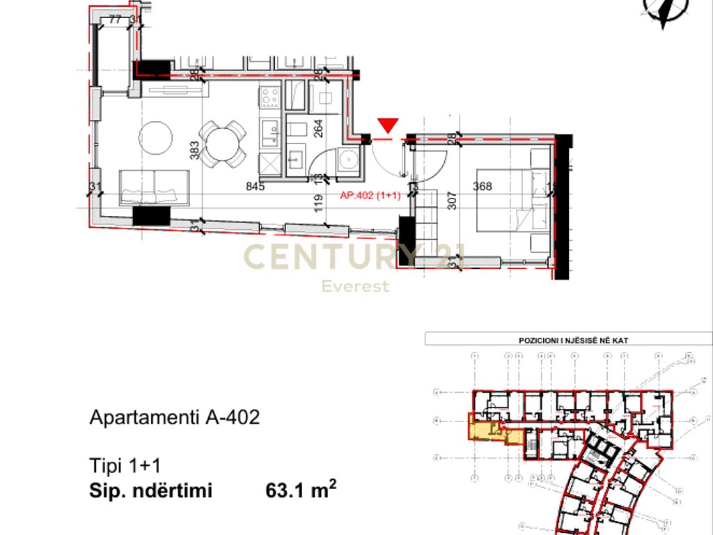 RRUGA BARDHYL, SHESIM APARTAMENT 1+1