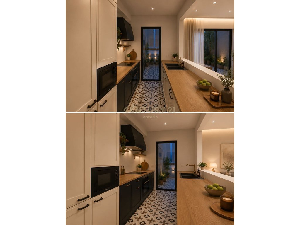 Apartament 2+1 me Oborr Privat dhe Post Parkimi me Qira – O2 Residence, Farkë