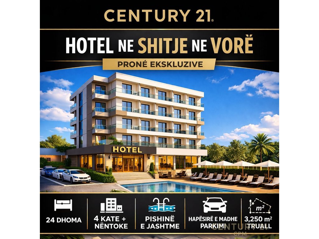 HOTEL EKSKLUZIV PER SHITJE NE VORE!