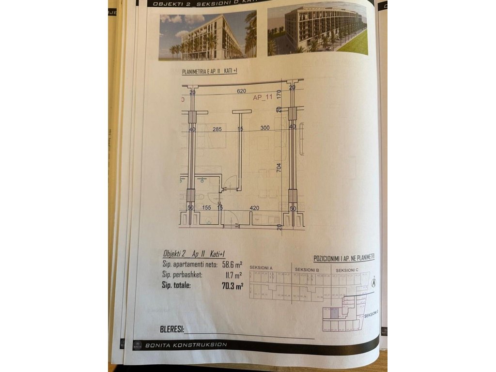 SHESIM APARTAMENT 1+1 TEK KOMPLEKSI VIENA MUNDESI PAGESE ME KESTE!
