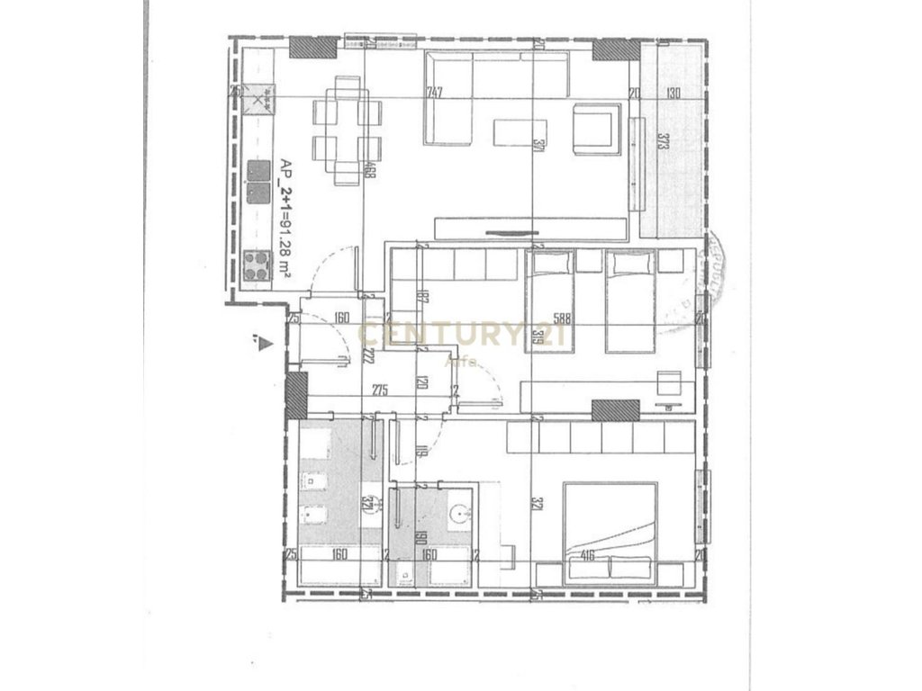 Aravel Residence , Kamez – Shitet Apartament 2+1 !