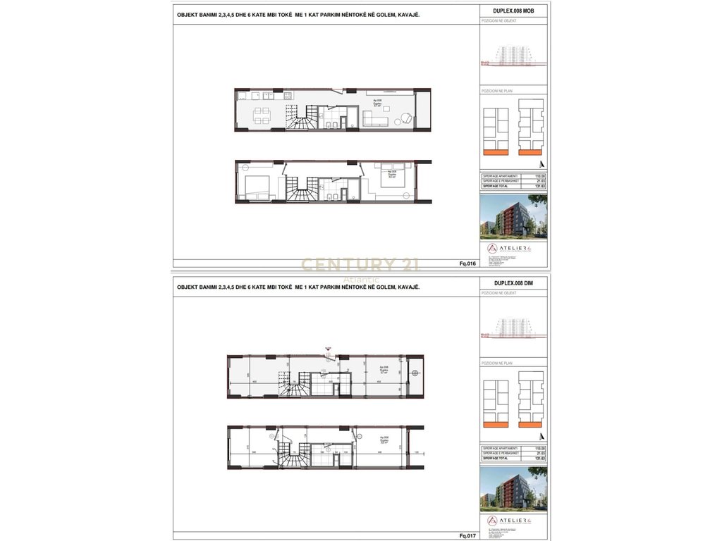 Duplex 2+2 Për Shitje në Golem, Durrës - 111.600€ | 131.63 m²