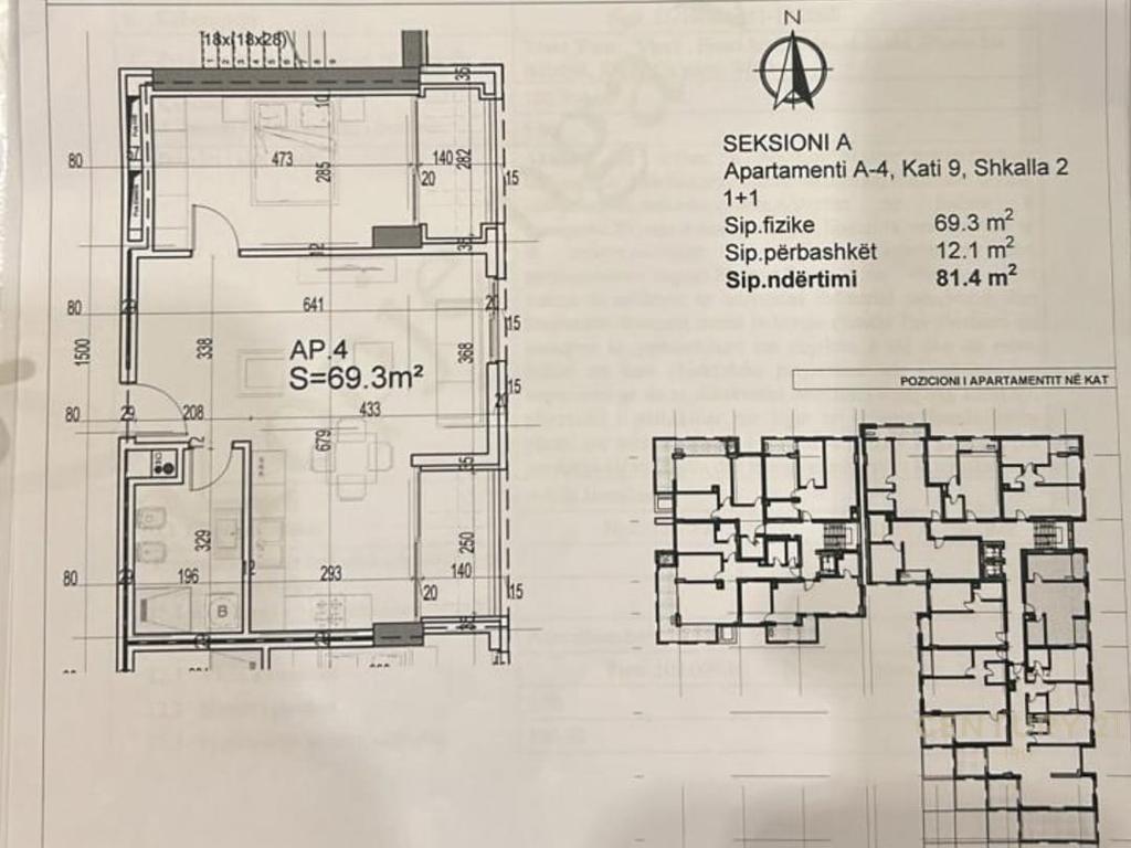 APARTAMENT 2+1 "REZIDENCA POSEIDON", LUNGOMARE!