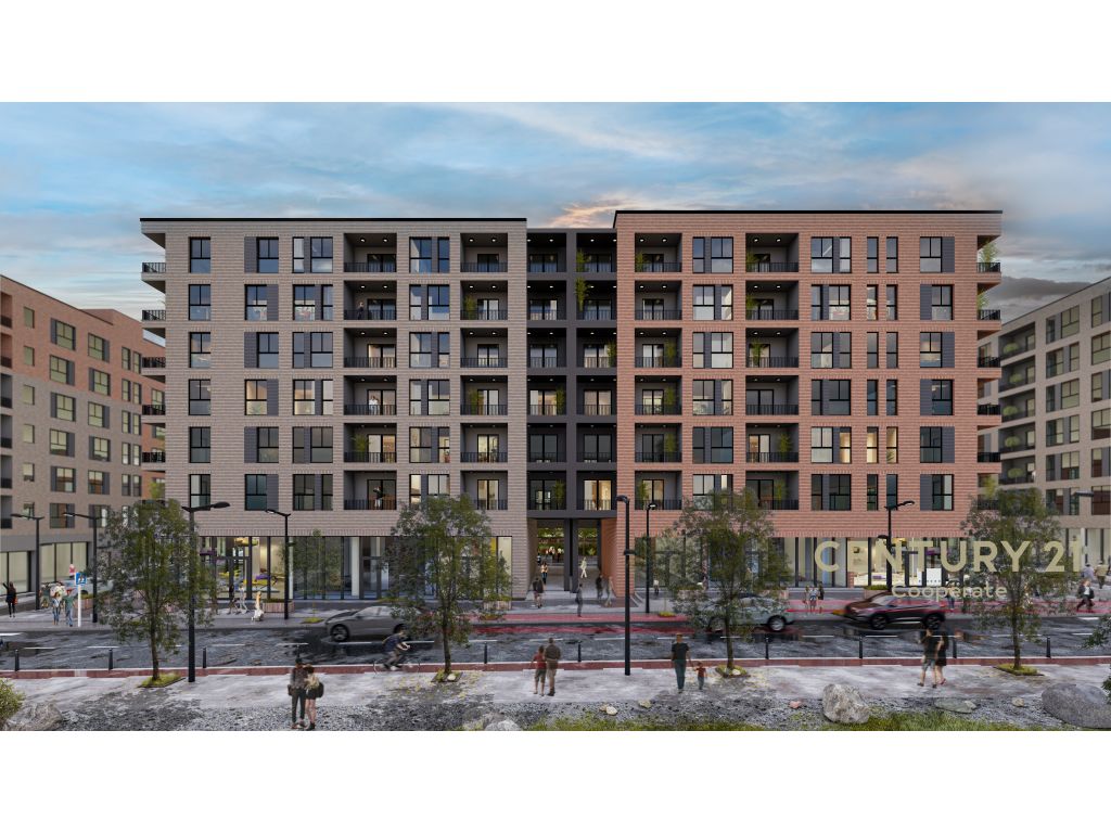 EKSKLUZIVE! SHESIM APARTAMENT 1+1 ME VERANDË TE RINGSIDE RESIDENCES, PRANË BULEVARDIT TË RI NË PASKUQAN