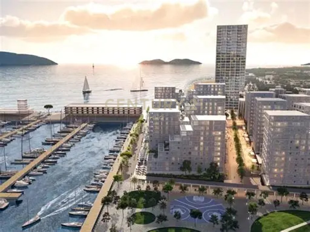 SHESIM APARTAMENT 2+1 ME PAMJE DETI TEK VLORA MARINA!