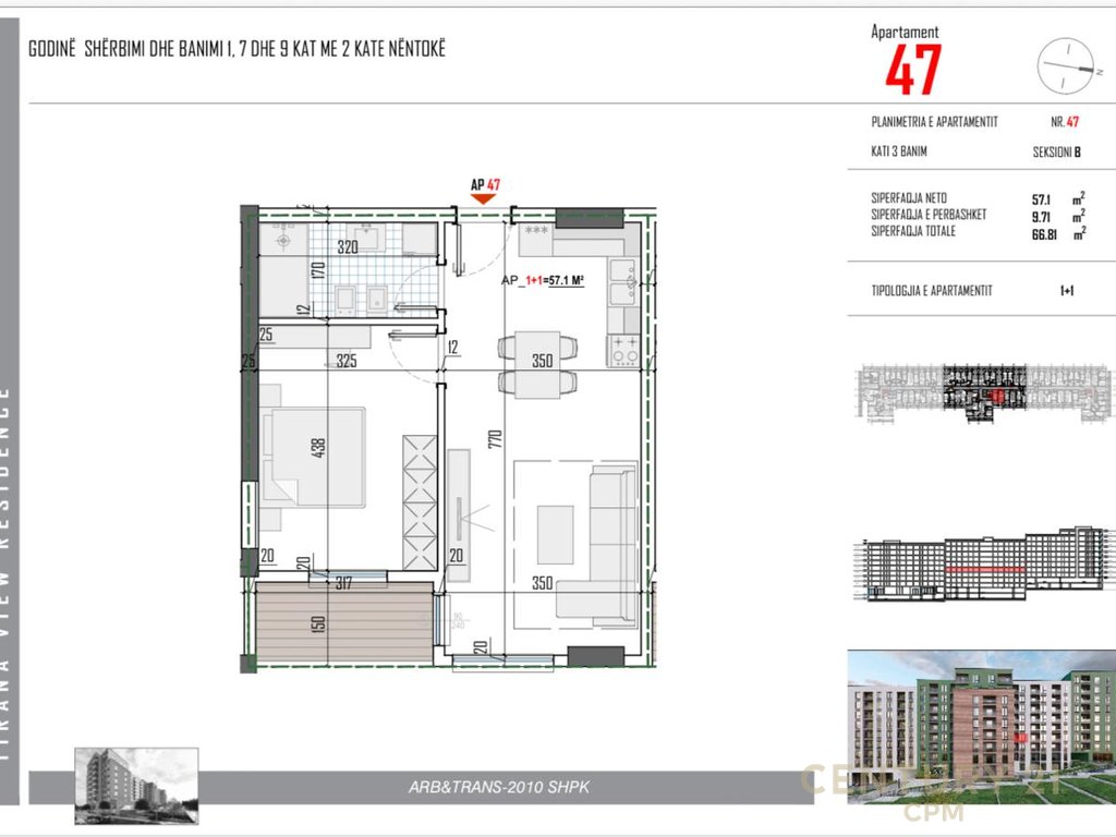 Apartament 1+1 Per Shitje Ne Paskuqan!