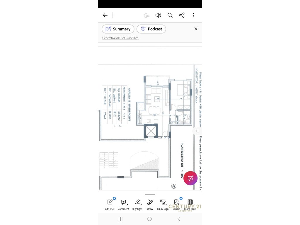 SHESIM APARTAMENT 1+1 ME PAMJE NGA DETI, NE VLORE