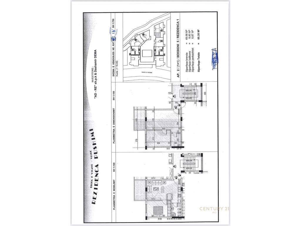 Apartament 1+1 per shitje tekUji i Ftohte