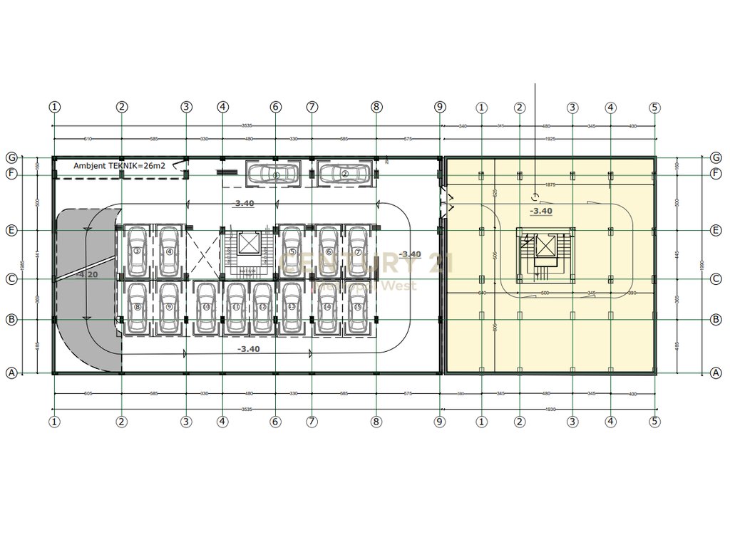 Parkim For Sale në Kombinat, Tiranë - 210.000€ | 394 m²