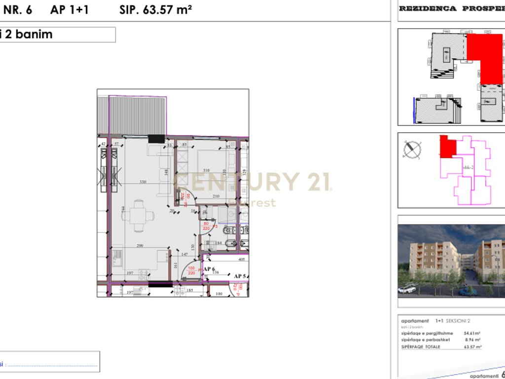 LIQENI I PASKUQANIT, SHESIM APARTAMENT 1+1