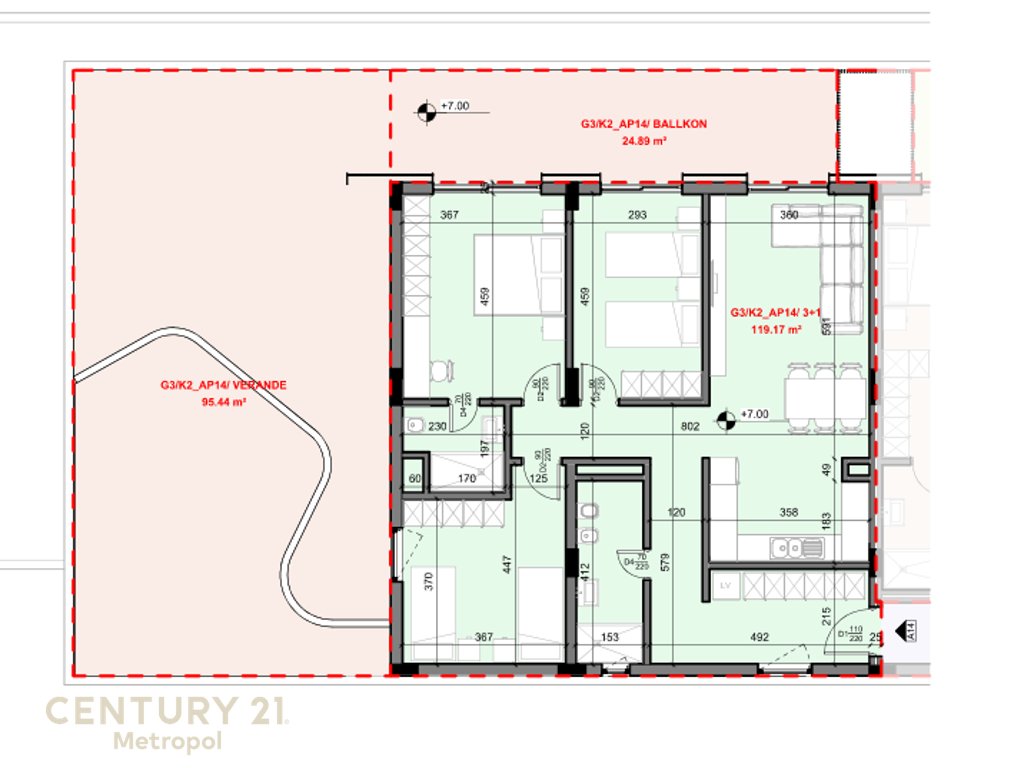 Shesim Apartament 3+1 ne Rezdiencen Swan Lake, Liqeni i Farkes!