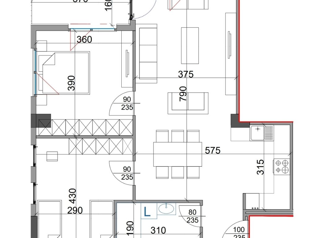Shitet Apartament 2+1 te Kompleksi Aura ne Rr. Dritan Hoxha