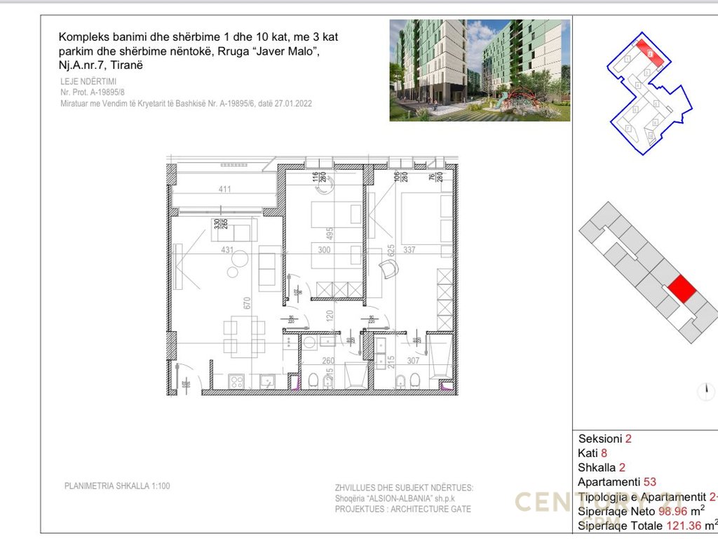 RIVERSIDE RESIDENCE SHESIM APARTAMENT 2+1+2 !