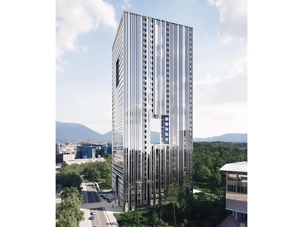 Apartamente 2+1+2 Platinum Tower –  Parku i Liqenit të Tiranës!