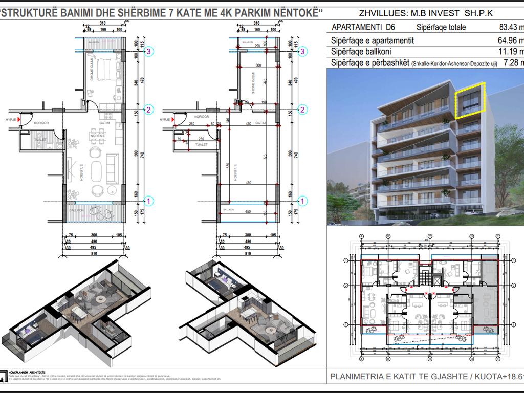 SARANDE, SHESIM APARTAMENT 1+1 NE RRUGEN "SKENDERBEU"