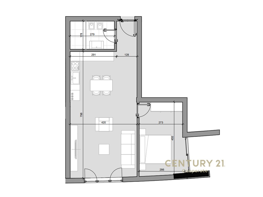 SHESIM APARTAMENT MODERN 1+1 NË REZIDENCËN "FARKA HILLS“ , TEK LIQENI FARKËS