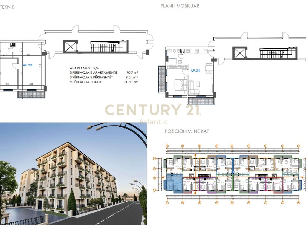 Apartament 1+1 Për Shitje ndertim i ri në Golem, Durrës - 96,320€ | 80.21 m²