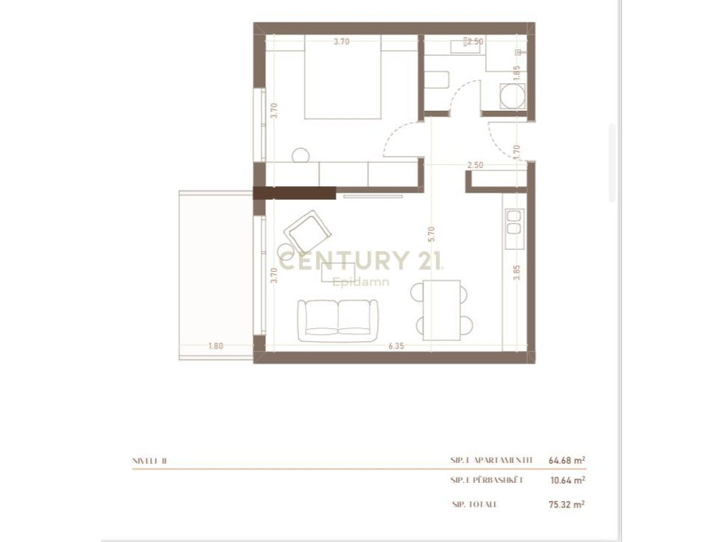 Apartament 1+1 për Shitje tek residenca ''HERA ''! 
Mundesi pagese me keste !