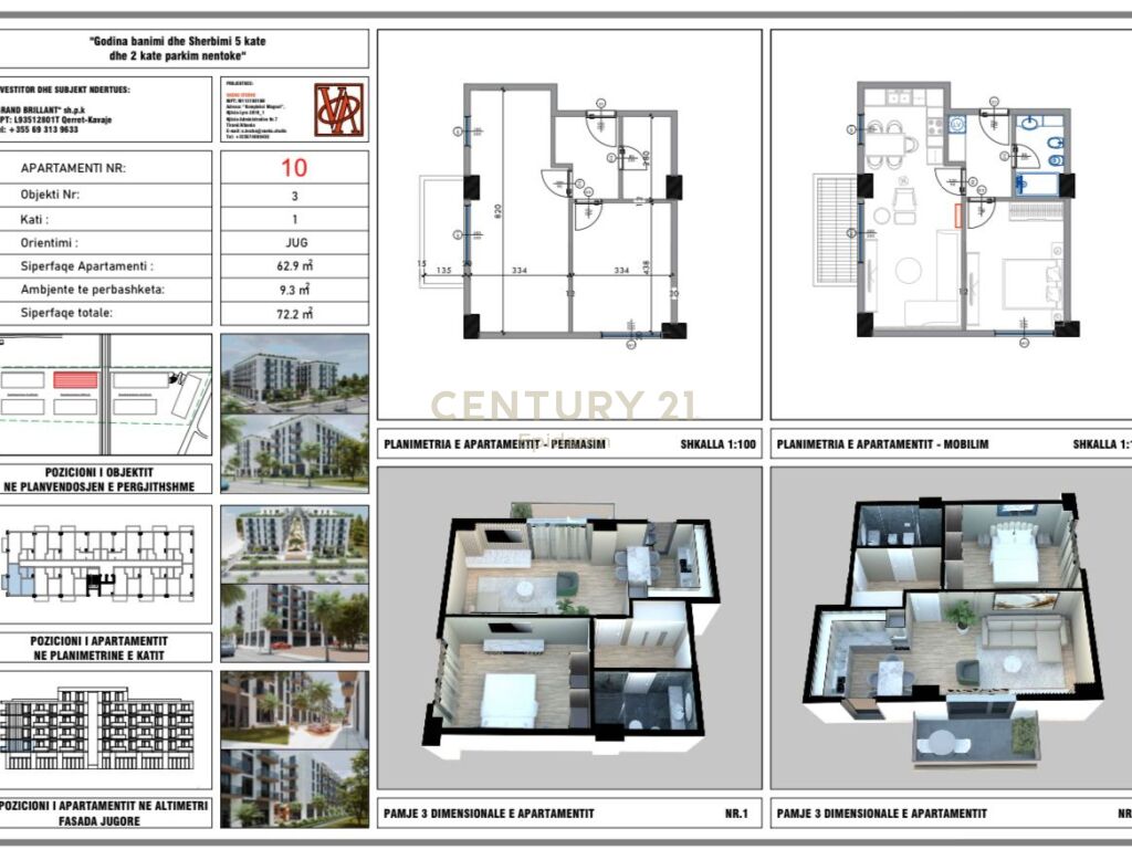 SHITET APARTAMENT 1+1  NE QERRET TEK RESIDENCA ''PALM PARADISE''!!
MUNDESI PAGESE ME KESTE!