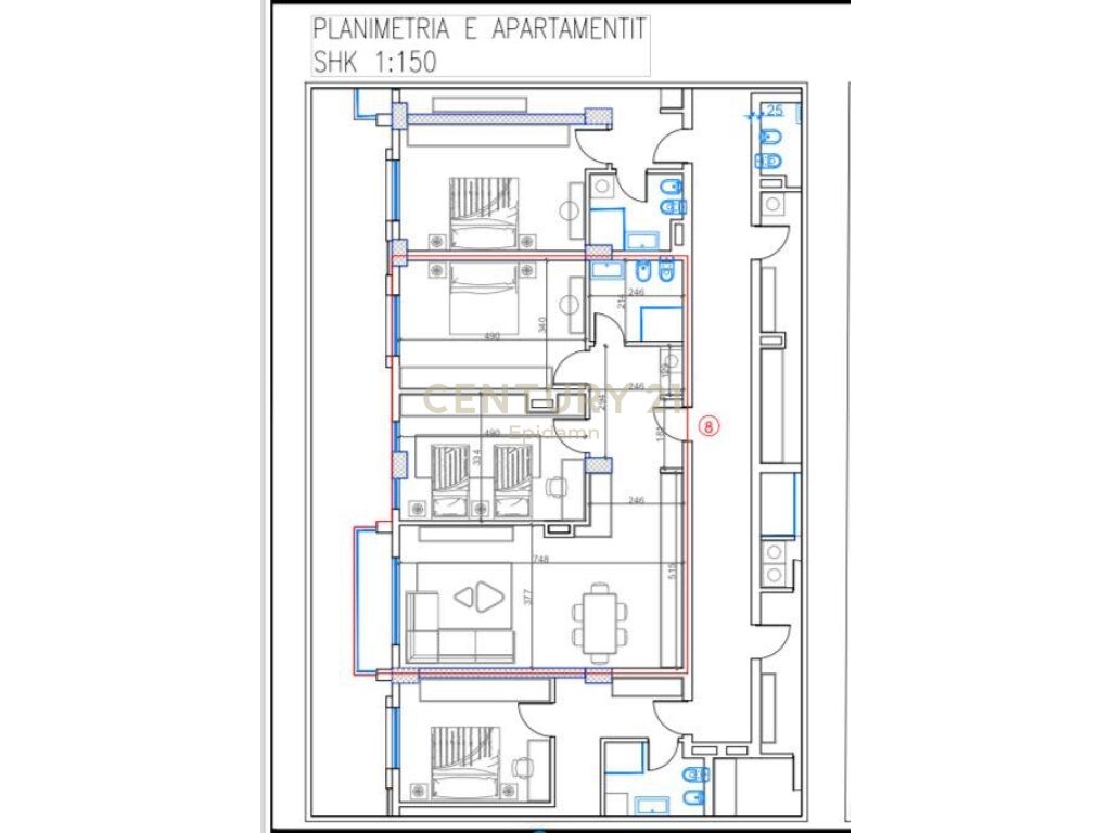 Apartament 2+1+2 Për Shitje ne Paskuqan   , Tiranë !!