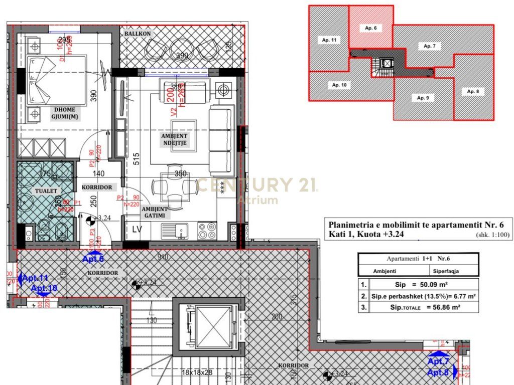 ESKLUZIVE! APARTAMENT 1+1 PER SHITJE NE SAUK TE VJETER!