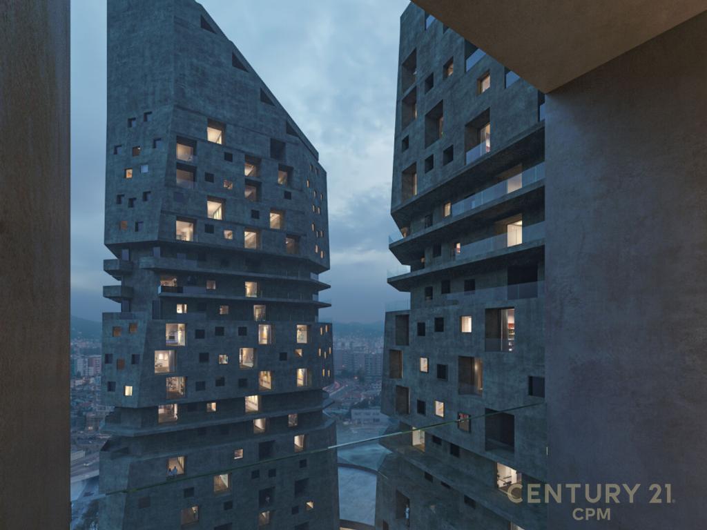 Apartament 2+1+2 për shitje Shqiponja Square Building