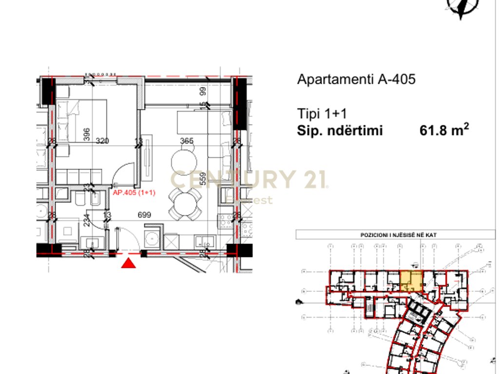 RRUGA BARDHYL, SHESIM APARTAMENT 1+1