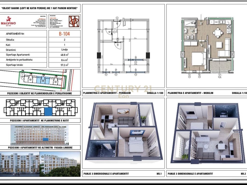 LA MER RESIDENCE NE GOLEM SHITET APARTAMENT 1+1 !