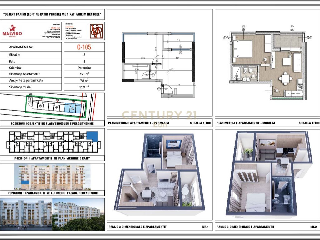 LA MER RESIDENCE NE GOLEM SHITET APARTAMENT 1+1 !