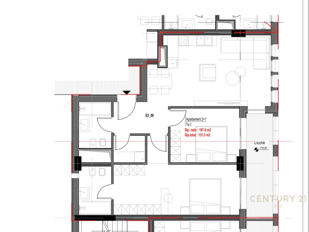 Shitet Apartament 2+1+2 – Morina City, Dhërmi!