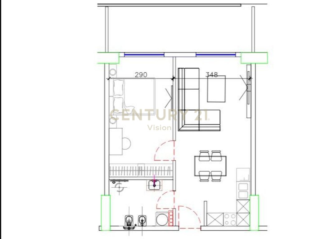 Apartament 1+1 Për Shitje në Shëngjin tek "Prishtina Tower"- 84,500€ | 80.46 m²