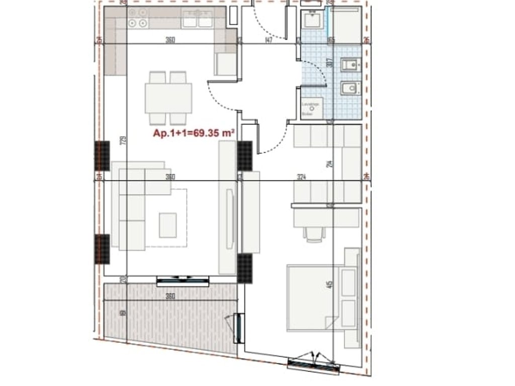 OKAZION KLERINGU – APARTAMENT 2+1+2 NË RINGSIDE RESIDENCE - PASKUQAN!